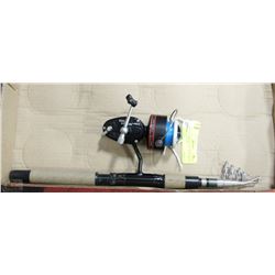 TELESCOPIC MITCHEL 300A GARCIA NEW ROD + REEL