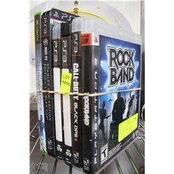 BUNDLE OF 6 PS3 GAMES