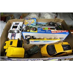 FLAT WITH TONKA,HOTWHEELS AND MORE