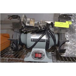 DELTA 5" BENCH GRINDER 1/5H P COMES WITH DRILL