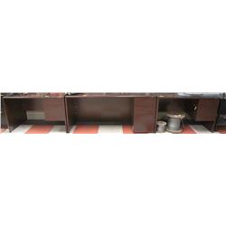 3 OFFICE DESKS SOLD TOGETHER