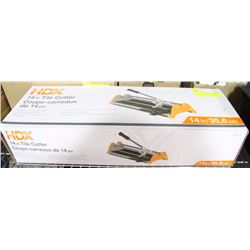 HDX 14" TILE CUTTER NEW IN BOX