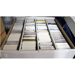 3200 COUNT BOX OF MIXED SPORTS CARDS