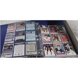 BINDER OF ALL PROSPECT AND ROOKIE CARDS-HOCKEY
