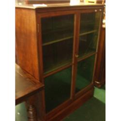 Two door glazed display cabinet…