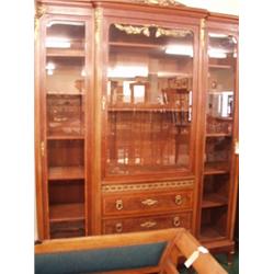 Superb quality flamed mahogany and boxwood…