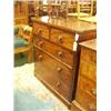 Image 1 : Late 19c mahogany chest of drawers marked …