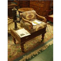 Early Victorian mahogany jockey weighing s…