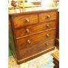 Image 1 : Victorian mahogany five drawer chest of dr…