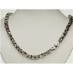 #13-STAINLESS STEEL MEN'S NECKLACE