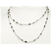Image 1 : #36-STERLING SILVER SAPPHIRE (25.0CT) NECKLACE
