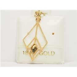 #39-18K YELLOW GOLD (0.65G) PENDANT