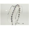 Image 2 : #9-STERLING SILVER SAPPHIRE (7.7CT) BRACELET