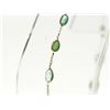 Image 1 : #20-14KT GOLD EMERALD (3.4CT) BRACELET