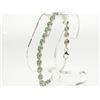 Image 1 : #32-STERLING SILVER EMERALD (4.75CT) BRACELET