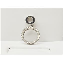 #38-10KT GOLD DIAMOND (0.26CT) PENDANT