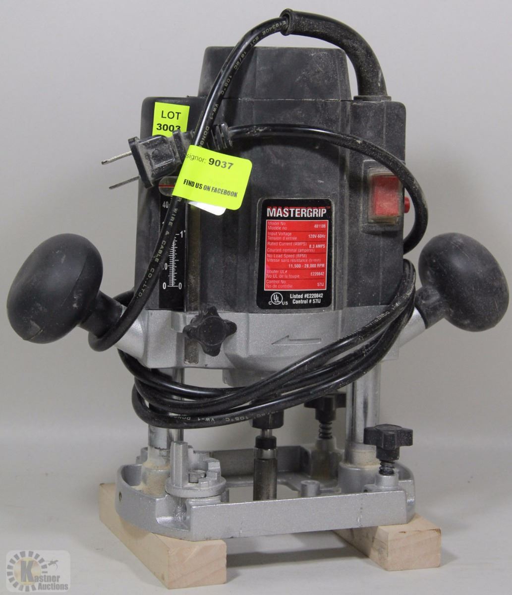 MASTERGRIP PLUNGE ROUTER