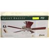 Image 1 : BRAND NEW QUIET  BREEZE 52" BRUSHED NICKEL CEILING