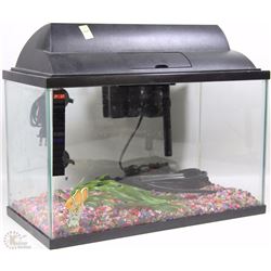 TOPFIN 10 GALLON STARTER KIT INCLUDING PUMP, TANK,