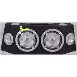 SUB WOOFER BOX WITH TWO 8" SPEAKERS