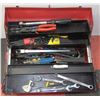 Image 1 : RED TOOL BOX WITH CONTENTS INCLUDING TORQUE