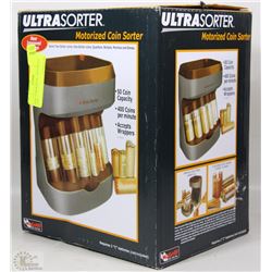 NEW ULTRASORTER - MOTORIZED COIN