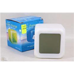 NEW COLOUR CHANGING LED DIGITAL ALARM CLOCK