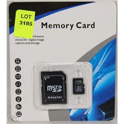 NEW 32GB MICRO SD CARD WITH ADAPTOR