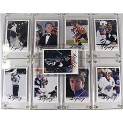 WAYNE GRETZKY  LEGACY HOCKEY CARDS X9