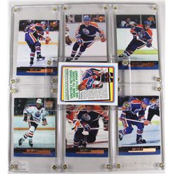 ENCASED OILERS HOCKEY CARDS X7