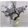 Image 1 : ARTIFICIAL FLOWERING BONSAI TREE - 14" TALL
