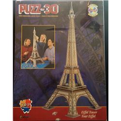 NEW IN BOX 3D EIFFEL TOWER PUZZLE
