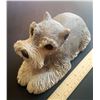 Image 1 : VINTAGE SANDICAST SCHNAUZER DOG ORNAMENT