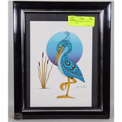 BLUE HERON ORIGINAL BYE JOE WILSON 1984