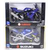 Image 1 : TWO 1:12 SCALE DIE CAST MOTORCYCLES INCLUDING