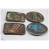 Image 1 : FOUR OILFIELD/CONSTRUCTION BELT BUCKLES INCLUDING