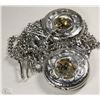 Image 1 : SET OF TWO NEW POCKET WATCHES