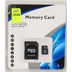 NEW 32GB MICRO SD CARD WITH ADAPTOR
