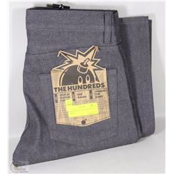 MENS THE 100'S GREY JEANS 30X34 SLIM FIT