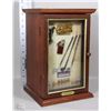 Image 1 : GOLF THEMED SHADOWBOX STORAGE CABINET