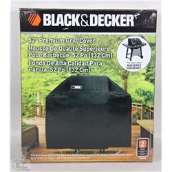 BLACK AND DECKER 52" PREMIUM BARBEQUE GRILL COVER