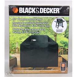 BLACK AND DECKER 52" PREMIUM BARBEQUE GRILL COVER