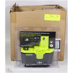 CASE OF 4 POWER IT BRAND 18V BATTERIES