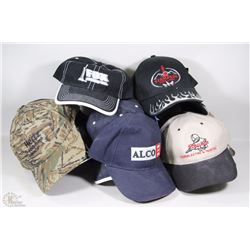 COLLECTION OF NEW HATS WITH TAGS