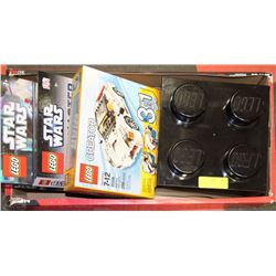 LEGO COLLECTION - BLOCK STORAGE CONTAINER, THREE