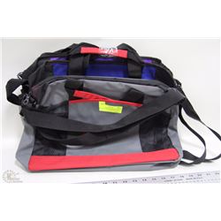 LOT OF FOUR NYLON PORTFOLIO BAGS