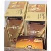 Image 1 : BOX WITH 2  NEW 6 PACKS BRANDY GLASSES AND NEW