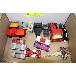 VINTAGE CAR COLLECTION INCLUDING LESNEY, TONKA,