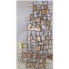 Image 1 : ABSTRACT METAL WALL DECOR