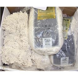 LARGE BOX OF APPROX 29 NEW 18" & 24" DUST MOP